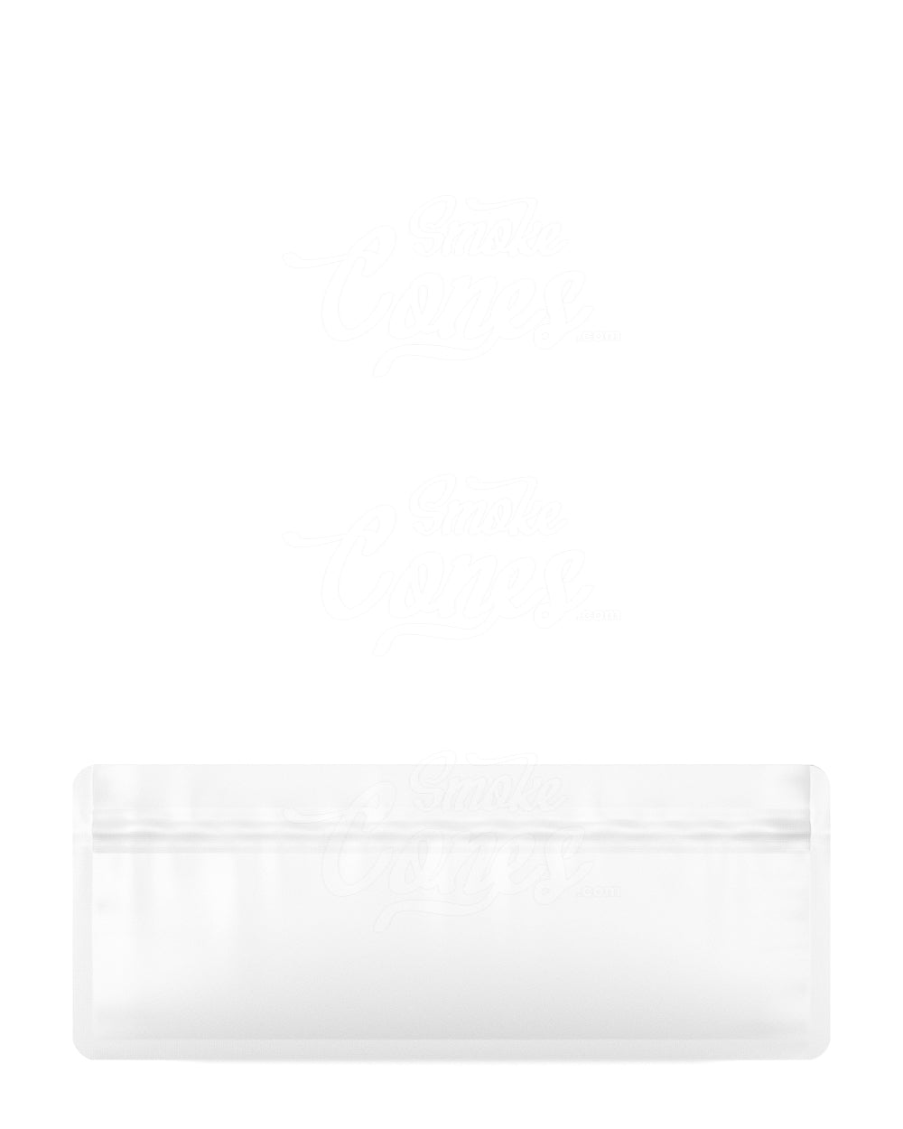 Matte-White 7" x 2.7" Mylar Tamper Evident Bags For Pre-Roll/Syringe (2 grams) 1000/Box