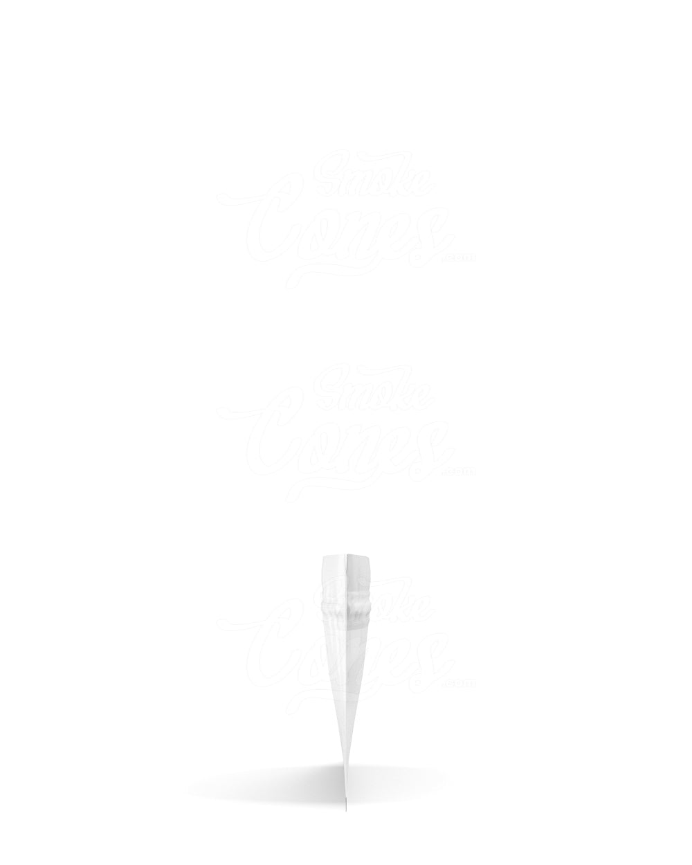 Matte-White 7" x 2.7" Mylar Tamper Evident Bags For Pre-Roll/Syringe (2 grams) 1000/Box