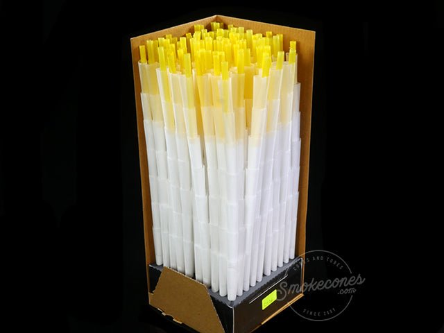 Cannarolla 109mm x 26mm Pre Rolled White Paper Cones 800/Box - 2