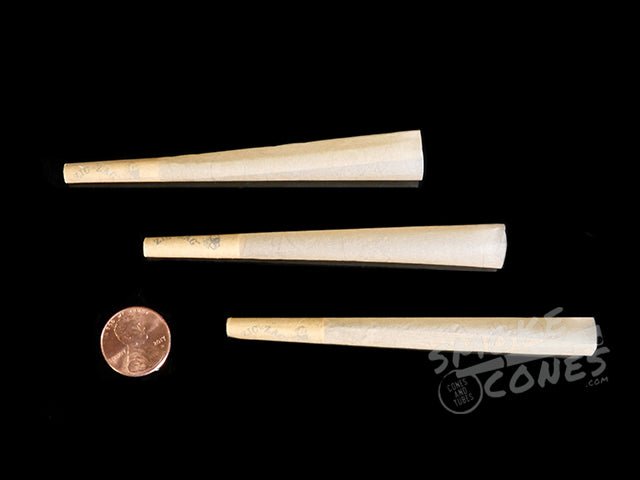 Zig-Zag 98's Unbleached Pre Rolled Paper Cones 100/Box - 2