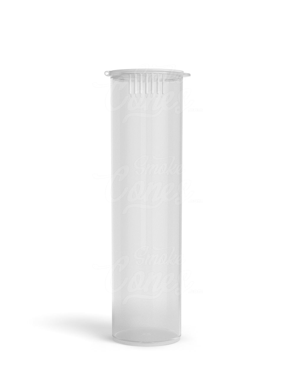 116mm Child Resistant King Size Pop Top Opaque Plastic Wide Cone Clear Pre-Roll Tubes 250/Count