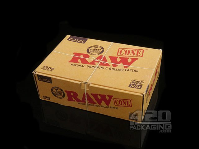 70mm RAW Cones | Smoke Cones