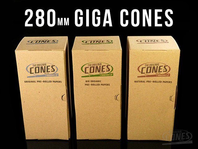 280mm - Giga Size Cones (13.2 Grams) | Smoke Cones