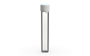 CHUBBY GORILLA | Child Resistant Clear Plastic Aviator Pre-Roll Tubes w/ White Cap | 25mm - 115mm - 400 Count