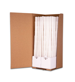Custom Cones 98 Size 98mm Pre Rolled Bleached White Paper Cones 800/Box