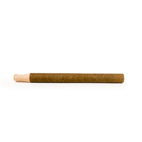 CUSTOM CONES USA | 109mm Pre-Rolled Tube Standard Brown Hemp Wrap with Natural Wood Tip | 109/30mm - 200 Count