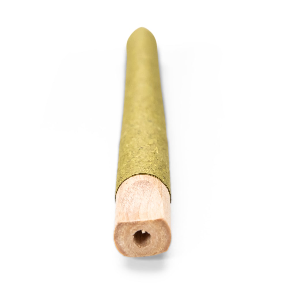 Custom Cones USA King Size 109mm Pre Rolled Tubes w/ Wood Filter Tip Hybrid Green Hemp Wrap 200/Box