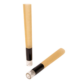 Custom Cones USA 90mm Pre Rolled Cones w/ Glass Filter Tip Natural Brown Paper 75/Box