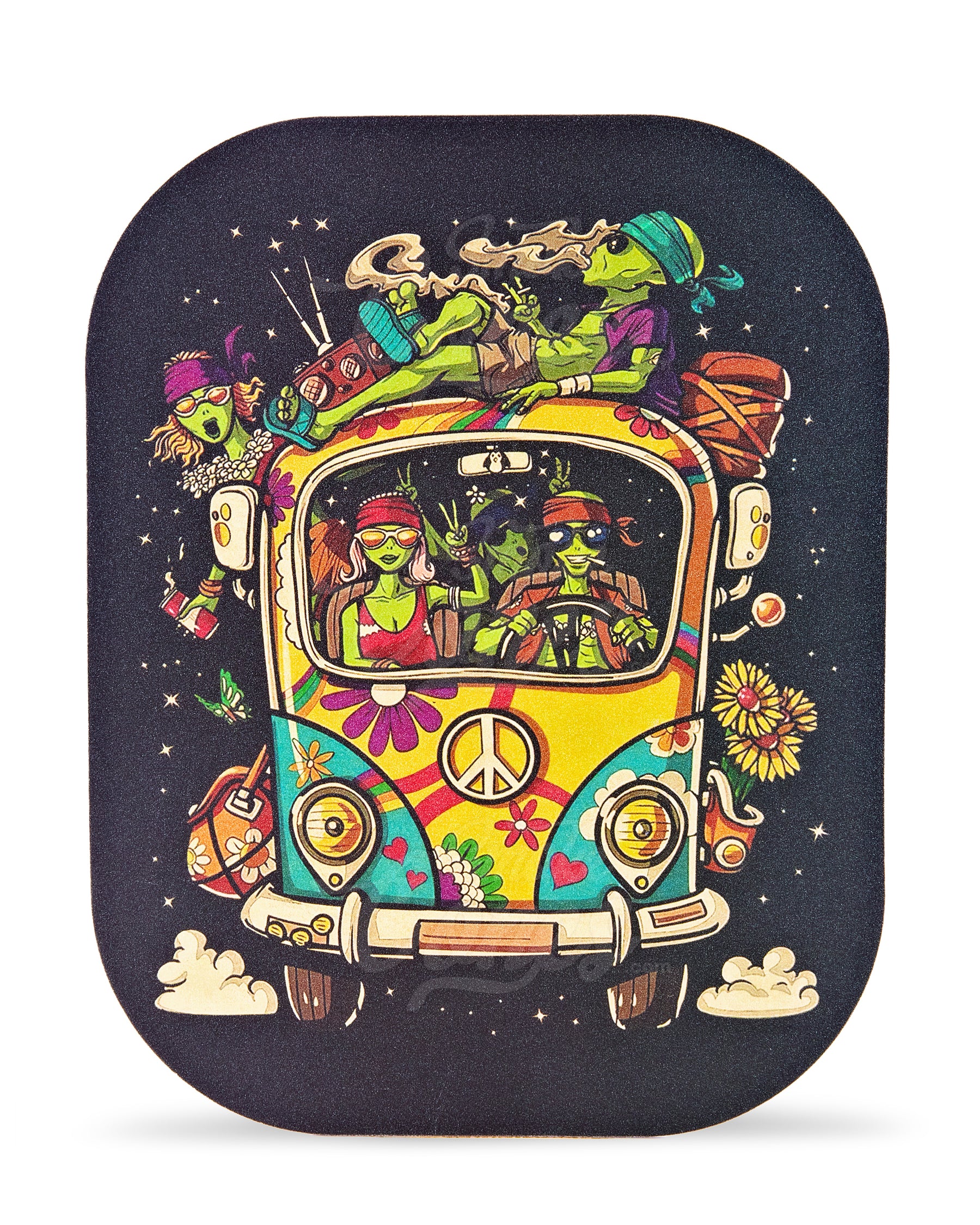 Alien Van Mini Rolling Tray w/ Magnetic Cover