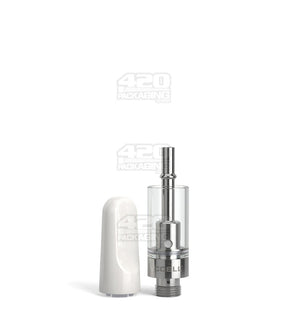 CCELL TH2 - SE Glass Vape Cartridge 0.5ml w/ Snap Fit White Ceramic Mouthpiece Connection 100/Box - 6