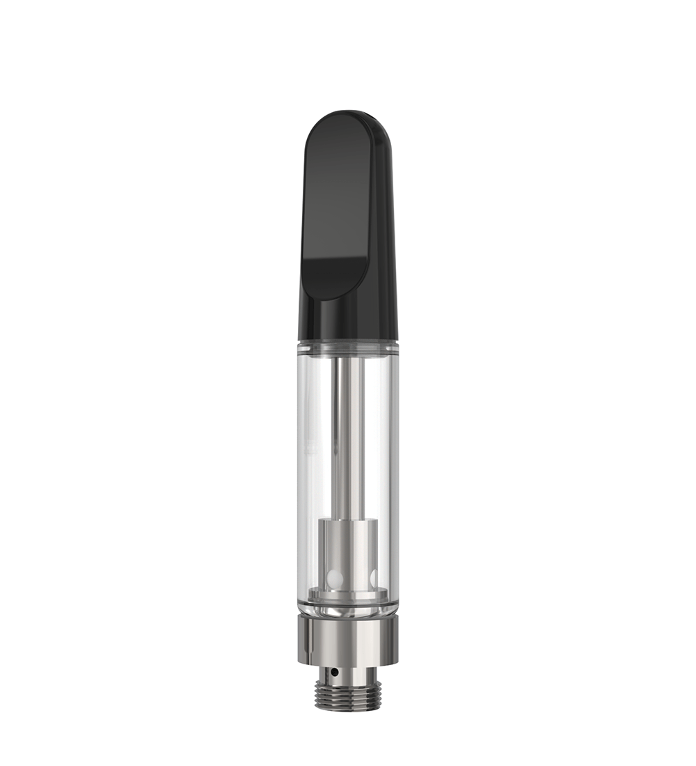 CCELL TH2 - SE Glass Vape Cartridge 1ml w/ Snap Fit White Ceramic Mouthpiece Connection 100/Box - 1