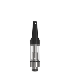 CCELL TH2 - SE Glass Vape Cartridge .5ml w/ Snap Fit Black Plastic Mouthpiece Connection 100/Box - 3