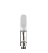 CCELL TH2 - EVO Glass Vape Cartridge .5ml w/ Snap Fit White Plastic Mouthpiece Connection 100/Box - 1