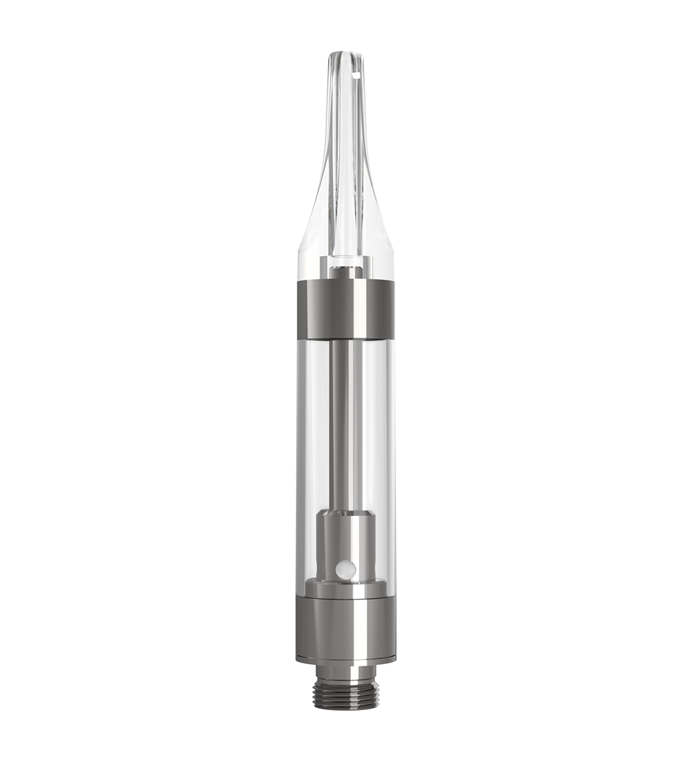 CCELL M6T - SE Therma Plastic Vape Cartridge 1ml w/ Snap Fit Clear Barrel Plastic Mouthpiece Connection 100/Box - 3