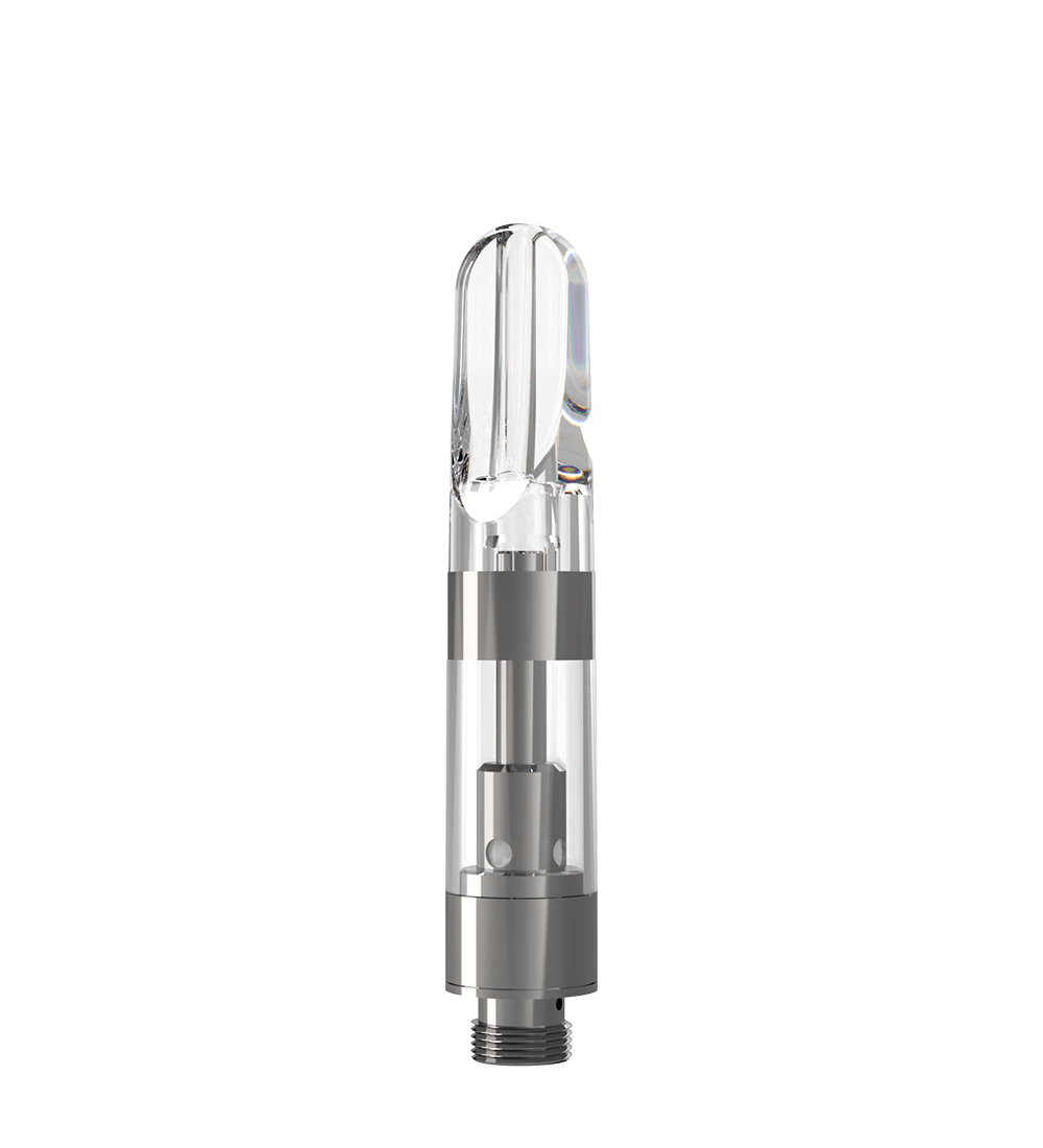 CCELL M6T - SE Therma Plastic Vape Cartridge 0.5ml w/ Snap Fit Clear Barrel Plastic Mouthpiece Connection 100/Box - 2