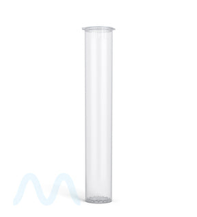 116mm Child Resistant King Size Pop Top Transparent Plastic Clear USA Pre-Roll Tubes 1000/Count