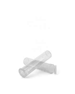 80mm Child Resistant Pop Top Clear Plastic Pre-Roll Tubes 1000/Box - 6