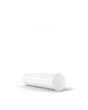 80mm Child Resistant Pop Top Opaque White Plastic Pre-Roll Tubes 1000/Box