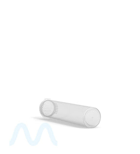 Child Resistant | Pop Top Plastic Pre-Roll Tubes (Open) | 90mm - Clear - 1000 Count