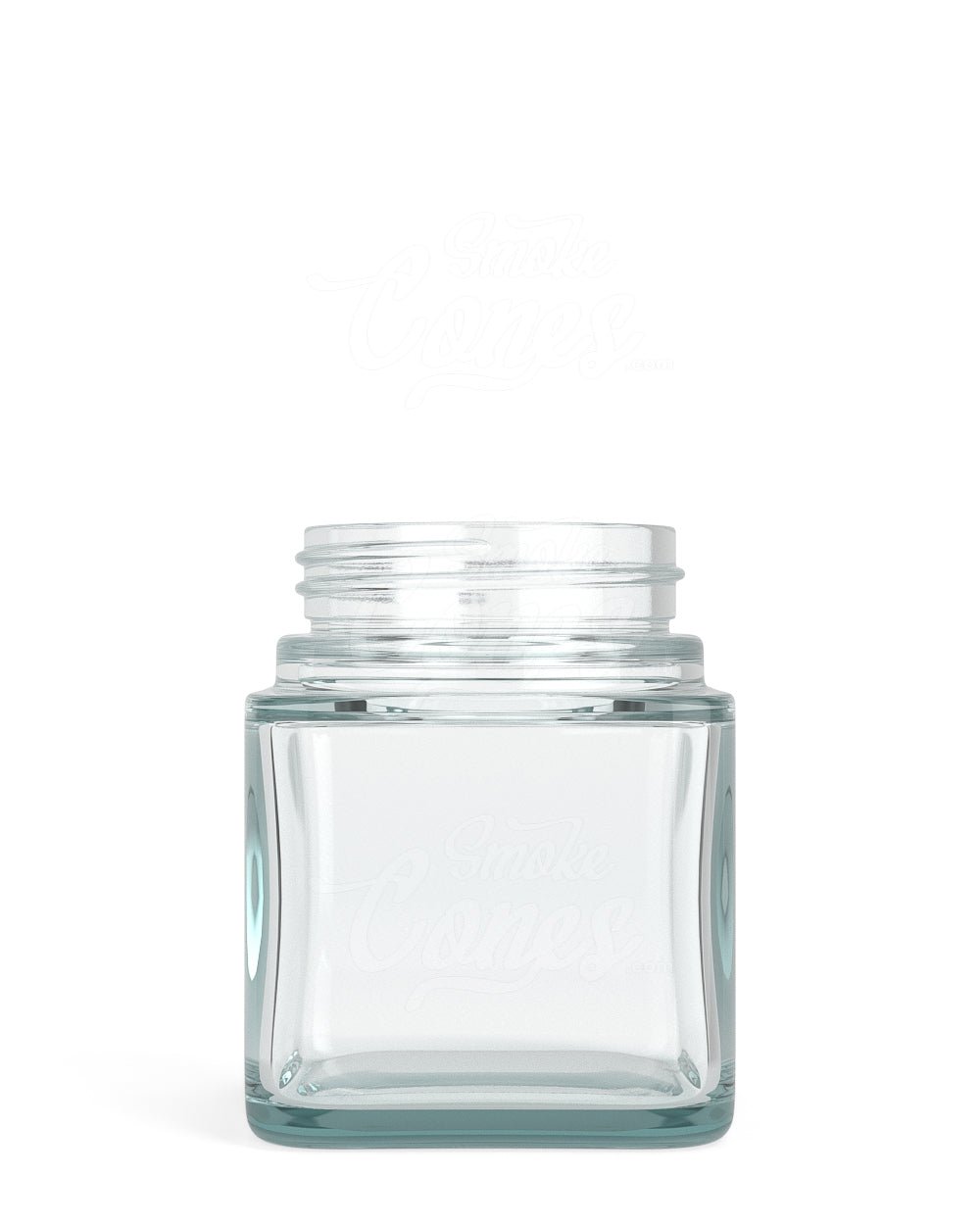 3oz Square Clear Glass Jars 80/Box - 2