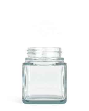 3oz Square Clear Glass Jars 80/Box - 2