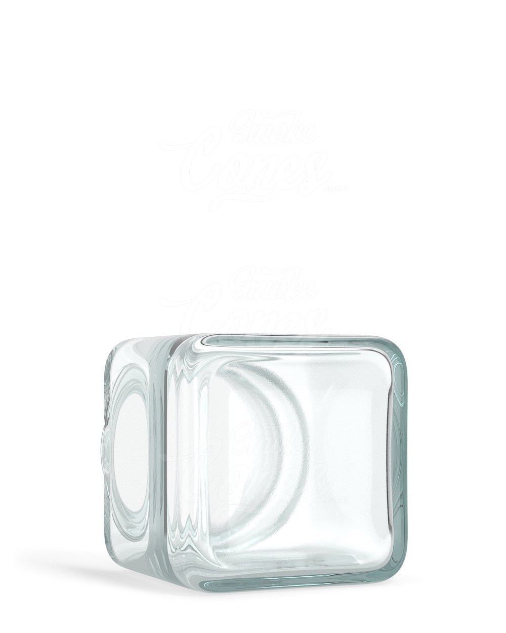 3oz Square Clear Glass Jars 80/Box - 4