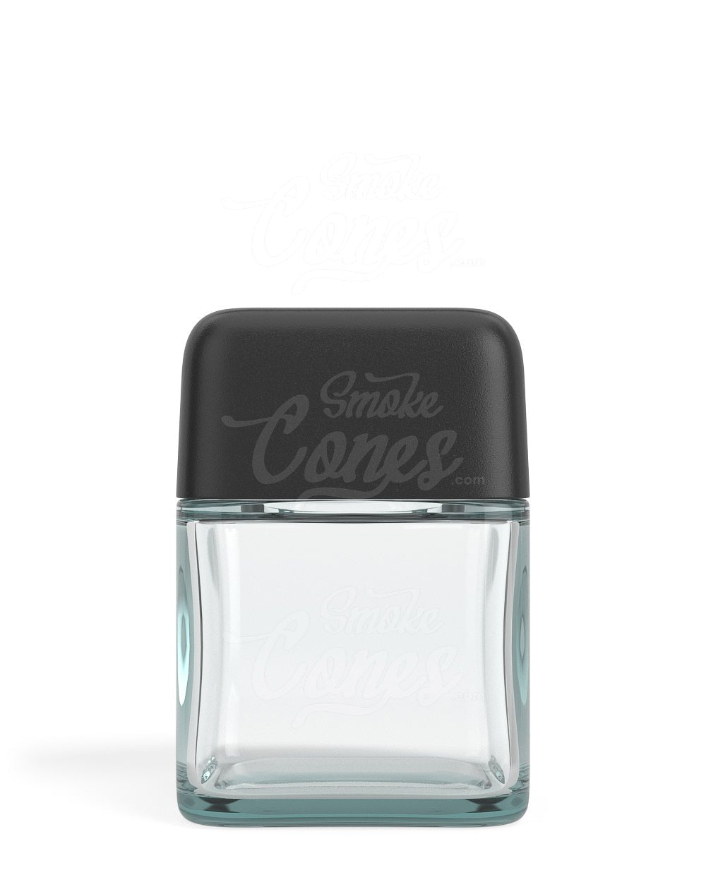 3oz Square Clear Glass Jars 80/Box - 7