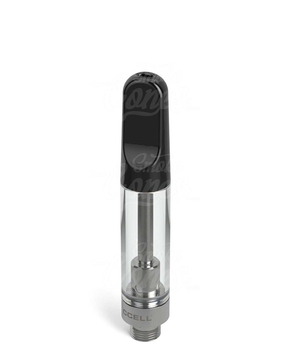 CCELL TH2 - SE Glass Vape Cartridge 1ml w/ Snap Fit Black Ceramic Mouthpiece Connection 100/Box - 2