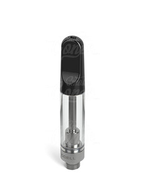 CCELL TH2 - SE Glass Vape Cartridge 1ml w/ Snap Fit Black Ceramic Mouthpiece Connection 100/Box - 2