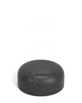 53mm Dome Push and Turn Child Resistant Plastic Caps With Foam Liner - Matte Black - 120/Box