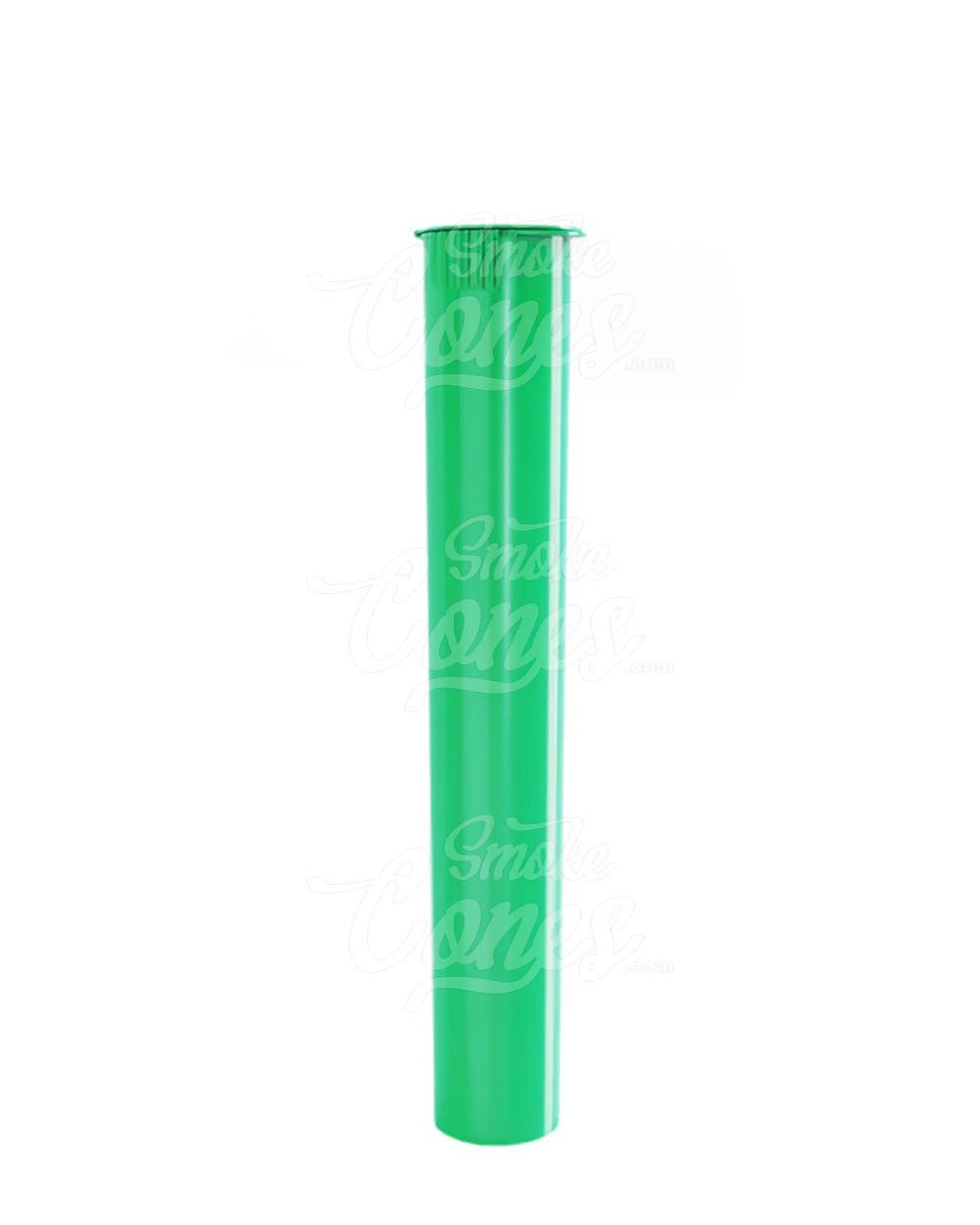 116mm Green Translucent Child Resistant Pop Top Pre-Roll Tubes 1000/Box - 2
