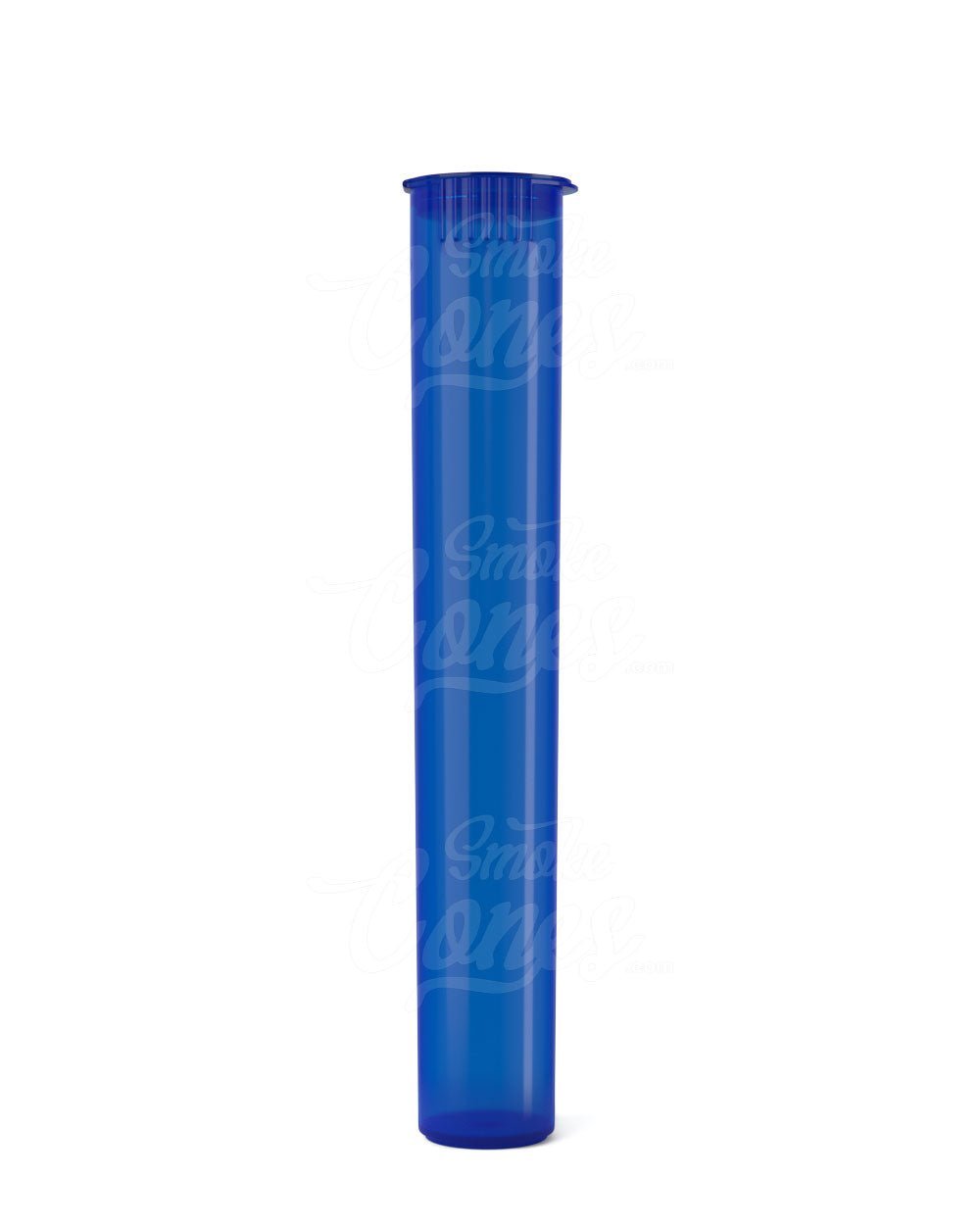 116mm Blue Translucent Child Resistant Pop Top Pre - Roll PCR Tubes 1000/Box - 2