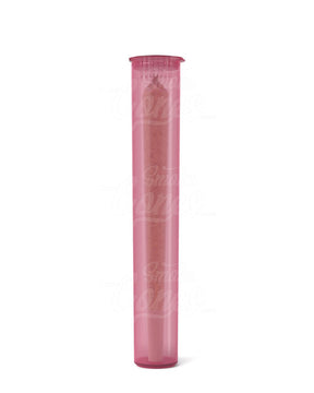 116mm Pink Translucent Child Resistant Pop Top Pre-Roll Tubes 1000/Box - 7