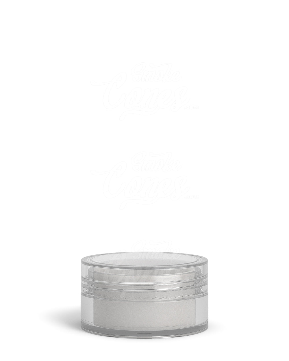 10ml Clear Plastic Concentrate Containers With Screw Top Cap and Silicone Insert 100/Box