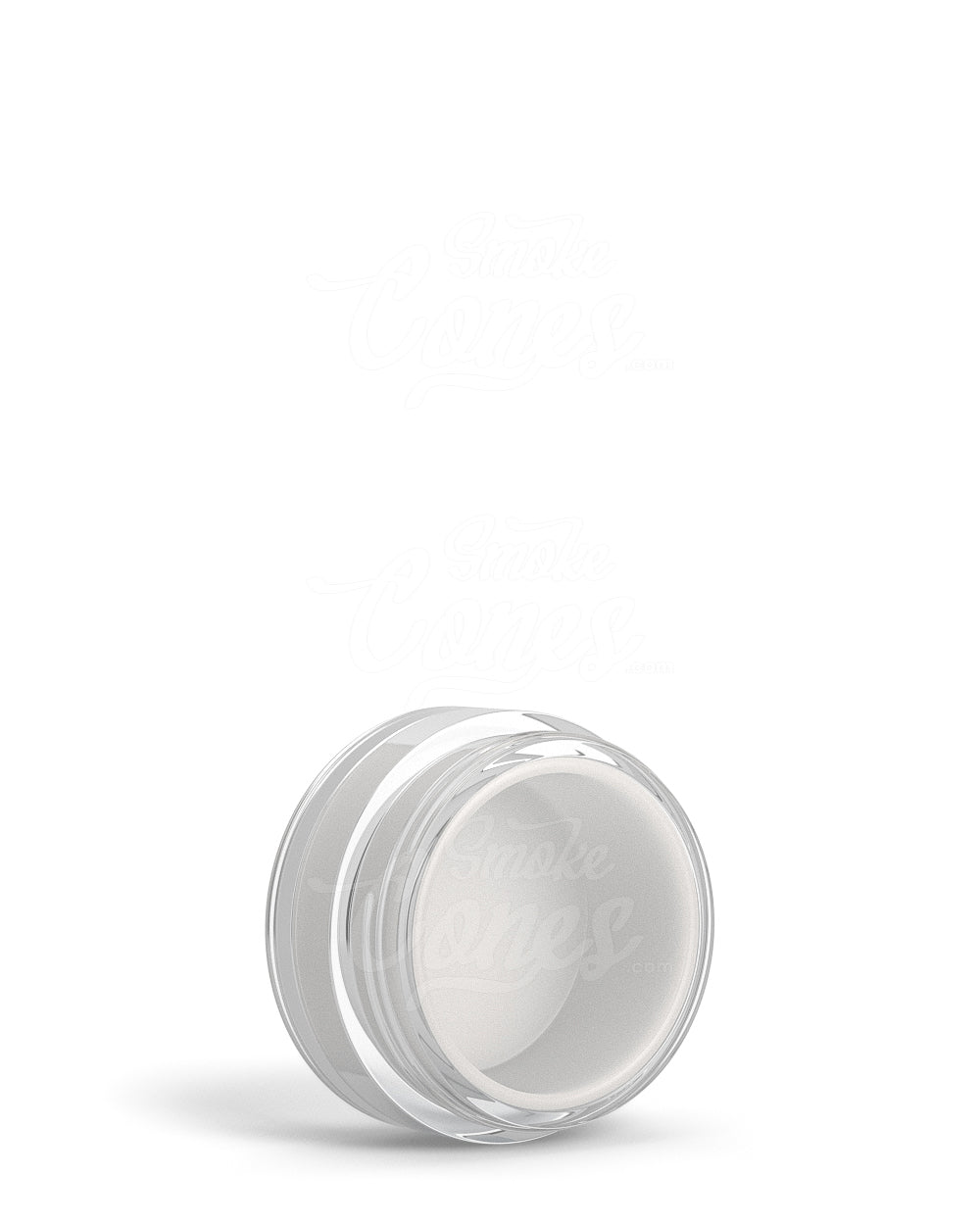 10ml Clear Plastic Concentrate Containers With Screw Top Cap and Silicone Insert 100/Box