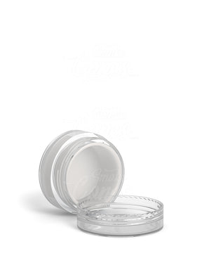 10ml Clear Plastic Concentrate Containers With Screw Top Cap and Silicone Insert 100/Box