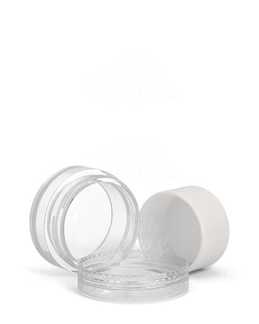 10ml Clear Plastic Concentrate Containers With Screw Top Cap and Silicone Insert 100/Box