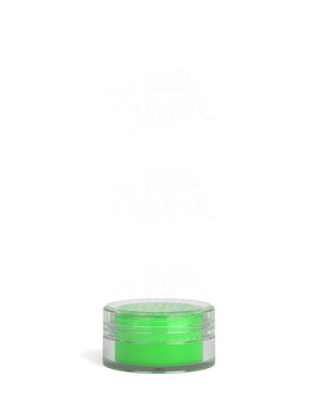 Clear 5ml Silicone Concentrate Jar With Screw Top Cap & Green Insert 100/Box - 1