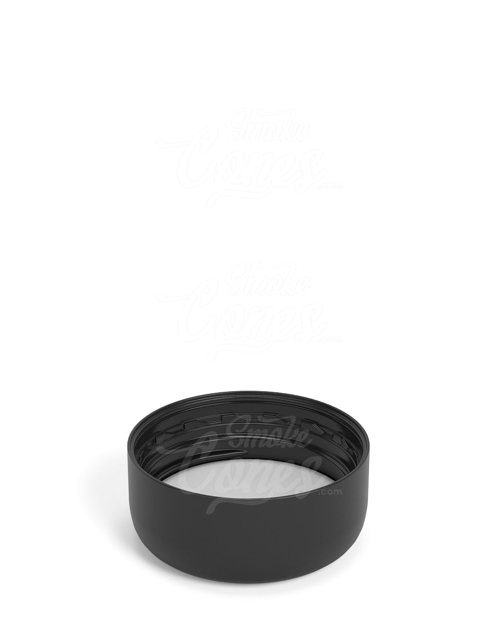 29mm Smooth Push and Turn Child Resistant Plastic Caps With Foam Liner - Semi Glossy Black - 504/Box