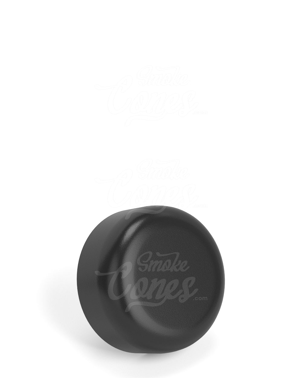 29mm Smooth Push and Turn Child Resistant Plastic Caps With Foam Liner - Semi Glossy Black - 504/Box