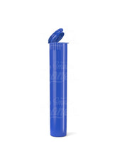 95mm Child Resistant Pop Top Opaque Blue Plastic Pre-Roll Tubes 1000/Box - 1