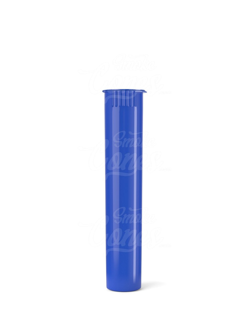 95mm Child Resistant Pop Top Opaque Blue Plastic Pre-Roll Tubes 1000/Box - 2