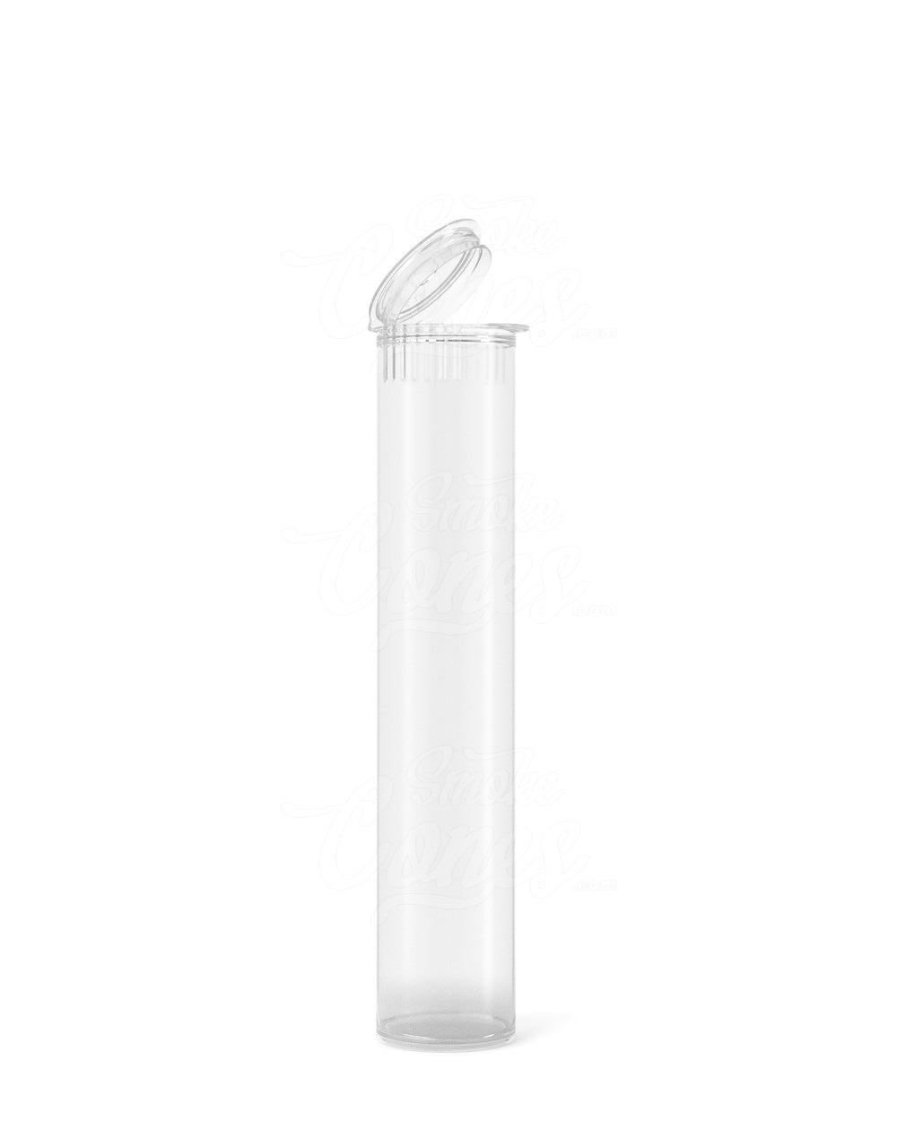 95mm Clear Child Resistant 100% Biodegradable Pop Top Plastic Pre-Roll Tubes 1000/Box