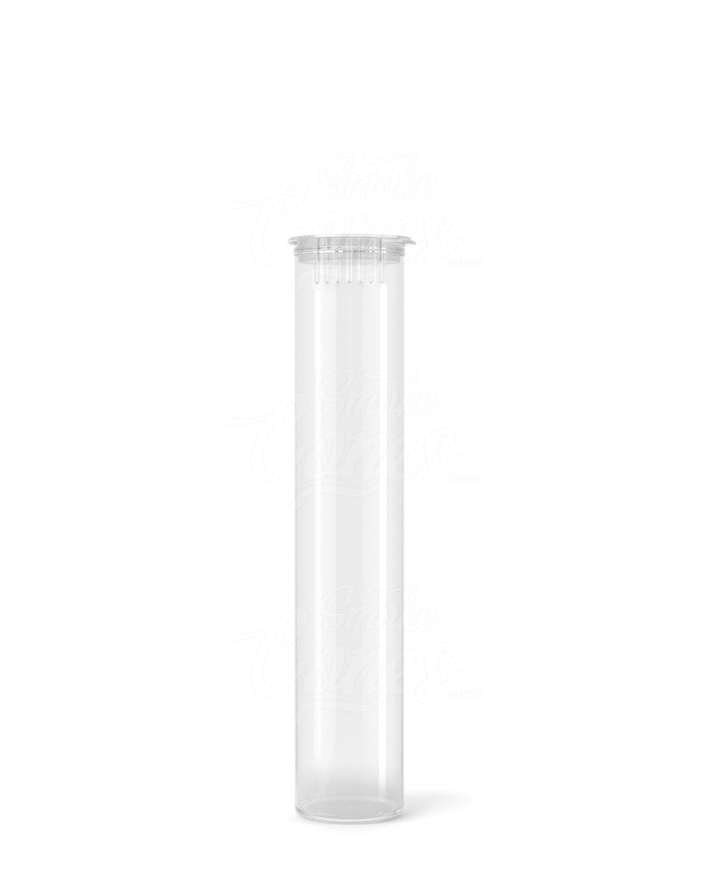 98mm Clear Child Resistant 100% Biodegradable Pop Top Plastic Pre-Roll Tubes 1000/Box