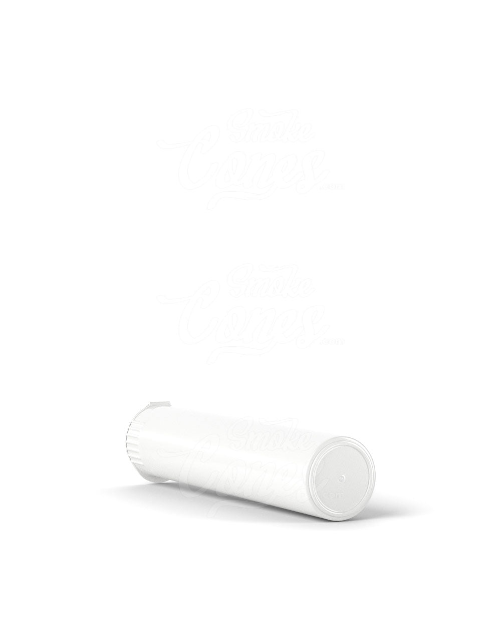 90mm Child Resistant Pop Top White Plastic Pre-Roll Tubes 1000/Box