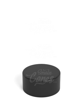 28mm Smooth Push and Turn Child Resistant Plastic Caps With Foil Liner - Glossy Black - 504/Box