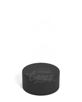 28mm Smooth Push and Turn Child Resistant Plastic Caps With Foil Liner - Black - 504/Box