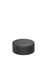 38mm Smooth Push and Turn Child Resistant Plastic Caps With Foil & Heat Liner - Black - 320/Box