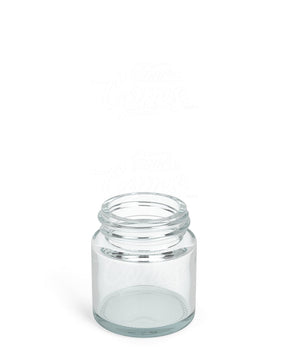 1oz Straight Sided Clear Glass Jars 256/Box - 1