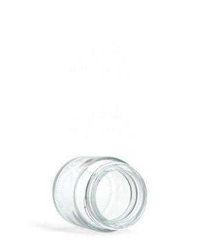 1oz Straight Sided Clear Glass Jars 256/Box - 3